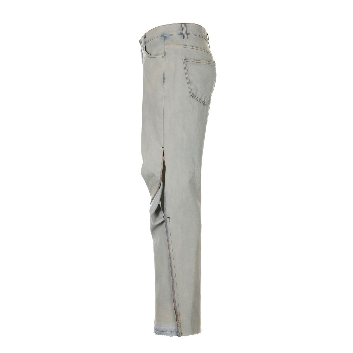 MUSINSA公式 | SURGERY front twisted pants - cream