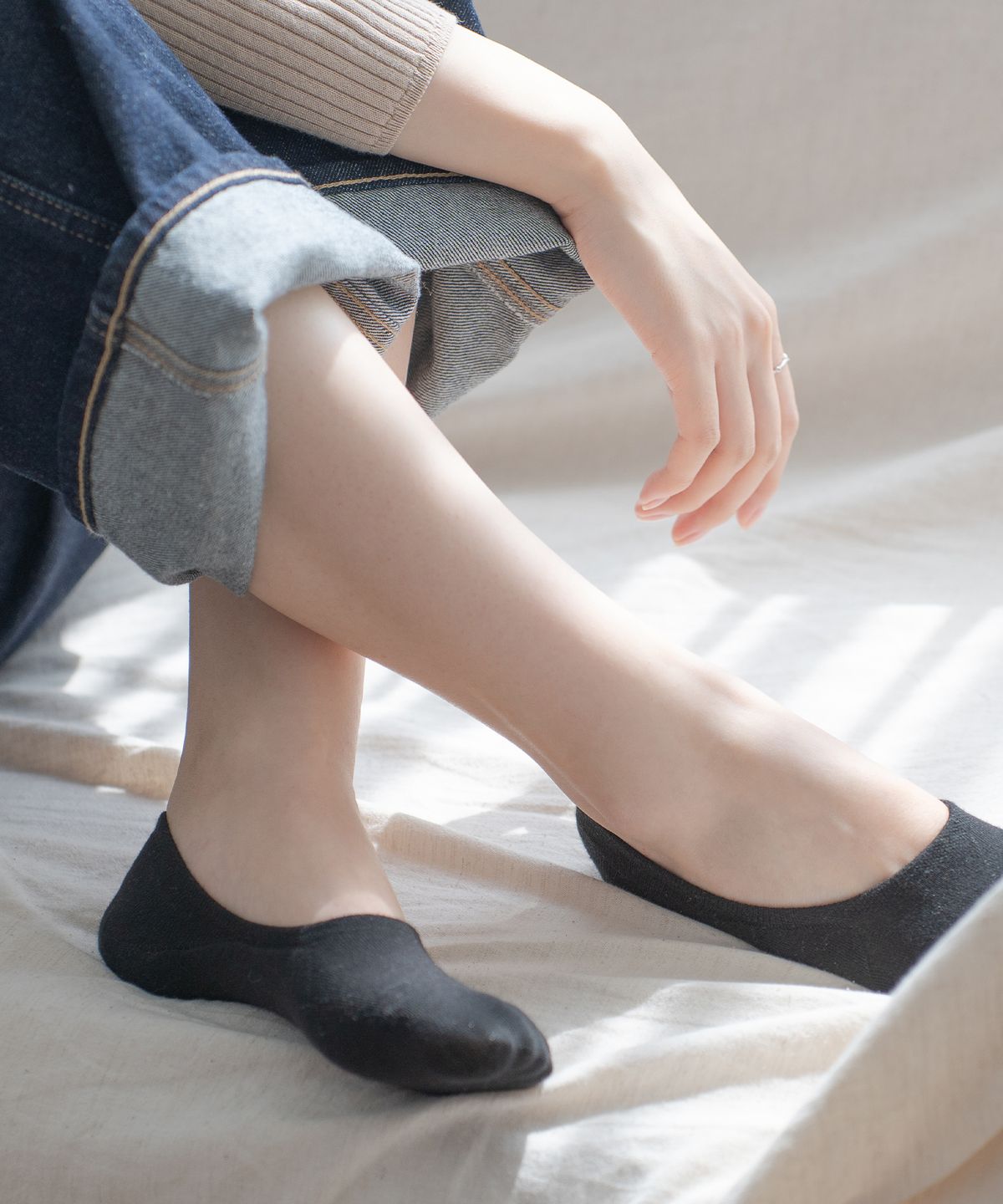삭스팩토리(SOCKS FACTORY) [10PACK] 3단 실리콘 페이크삭스 5color