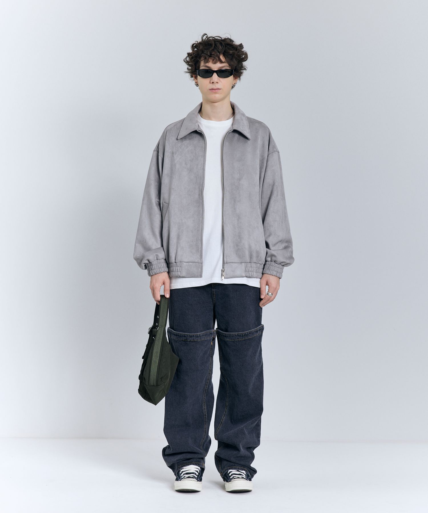 MUSINSA | STANDARDERROR 87-STAN009 Standard Blouson Suede