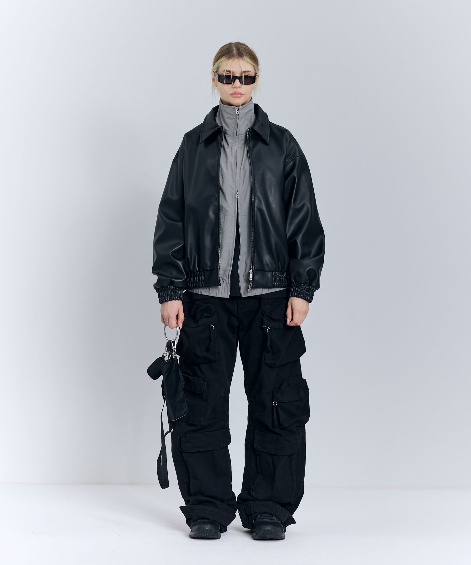 MUSINSA | STANDARDERROR 87-STAN010 Standard Blouson Leather