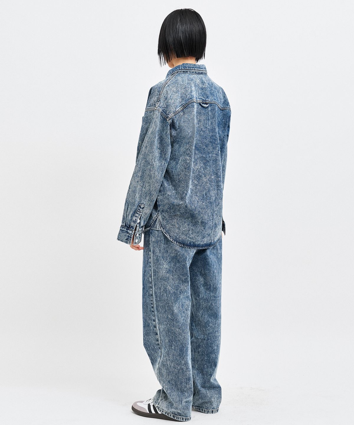 씨웨어 바이 더 지니어스(C WEAR BY THE GENIUS) 진로 데님 셔츠 세트