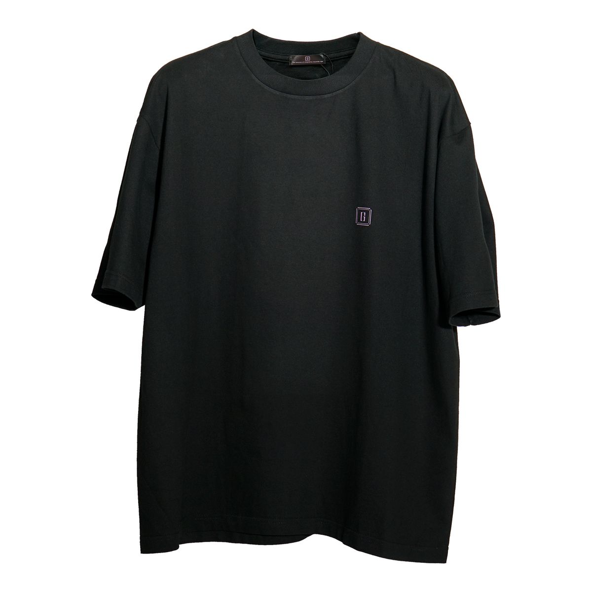 길프(GUILF) Water Flower Overfit T-Shirts (Black)