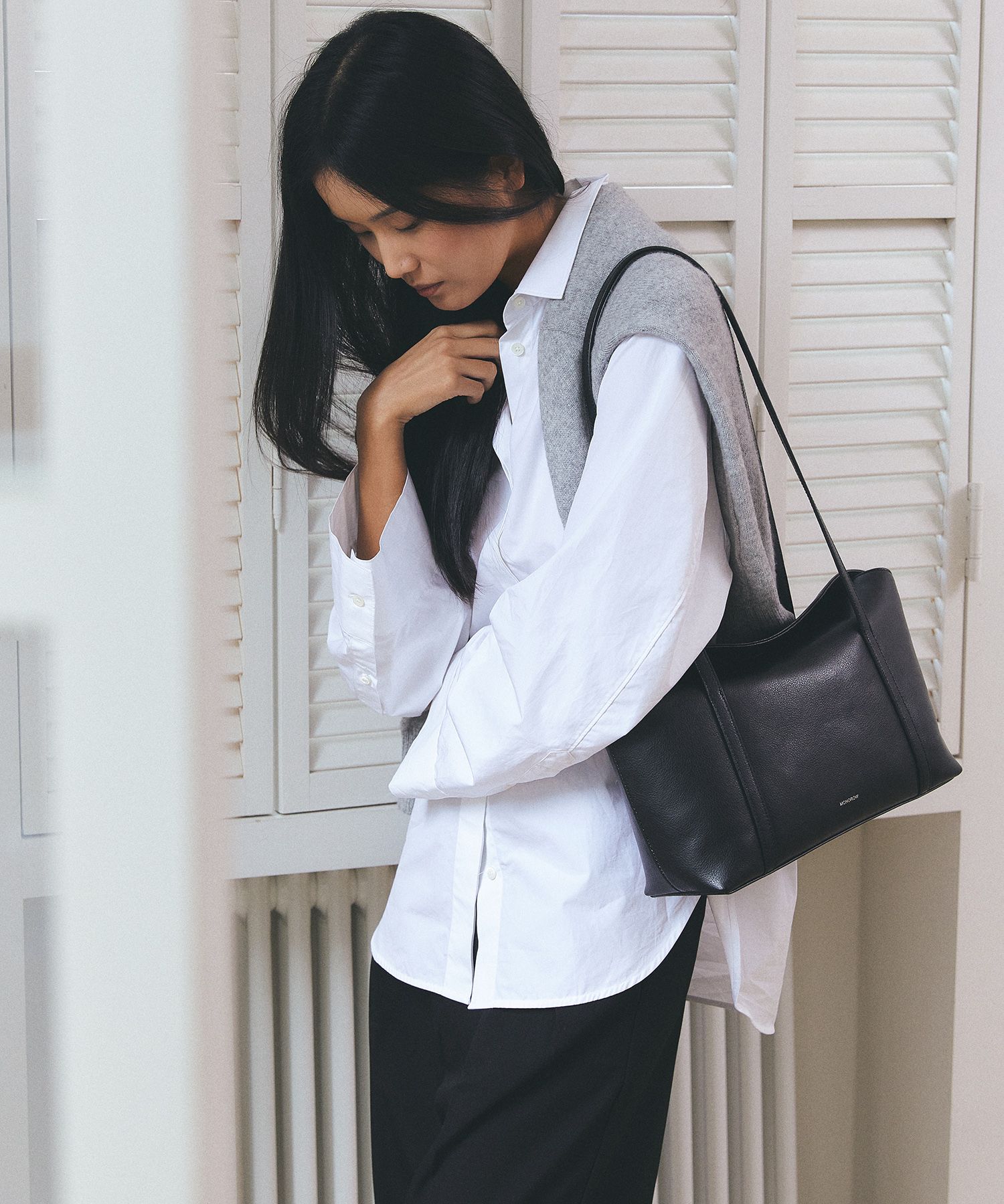 MUSINSA公式 | MONOROW SARA BAG BLACK