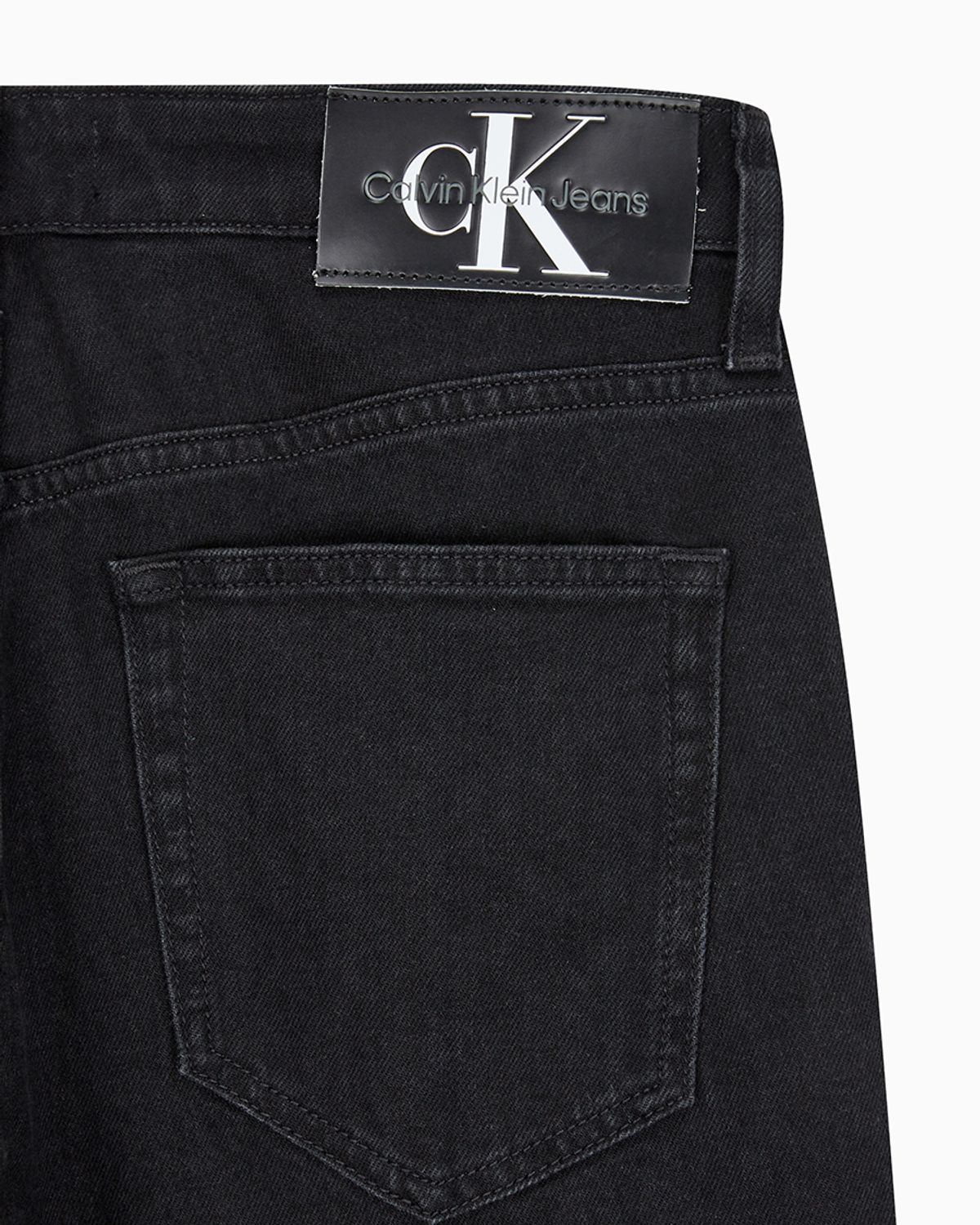 캘빈클라인 진(CALVIN KLEIN JEANS) 남 블랙 90s 스트레이트핏 데님 J324357 1BY
