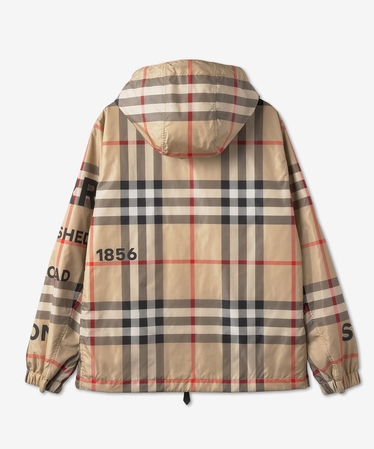 MUSINSA | BURBERRY Check Hooded Jacket - Multicolor / 8067774