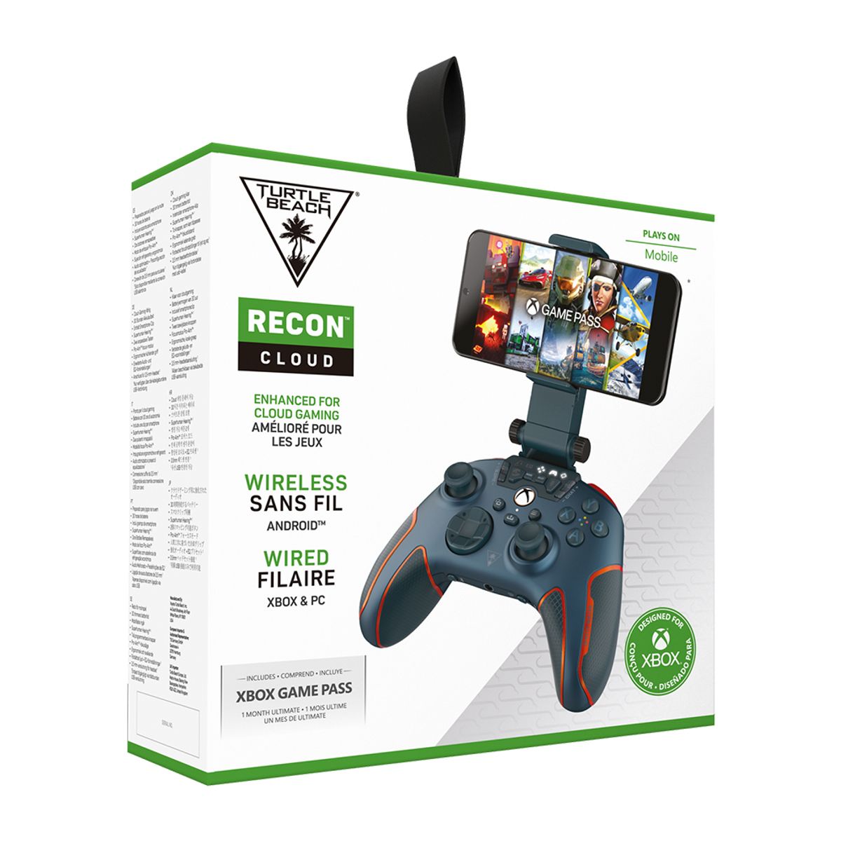 터틀비치(TURTLEBEACH) 리콘 클라우드 Recon Cloud 게임패드 (Blue Magma)