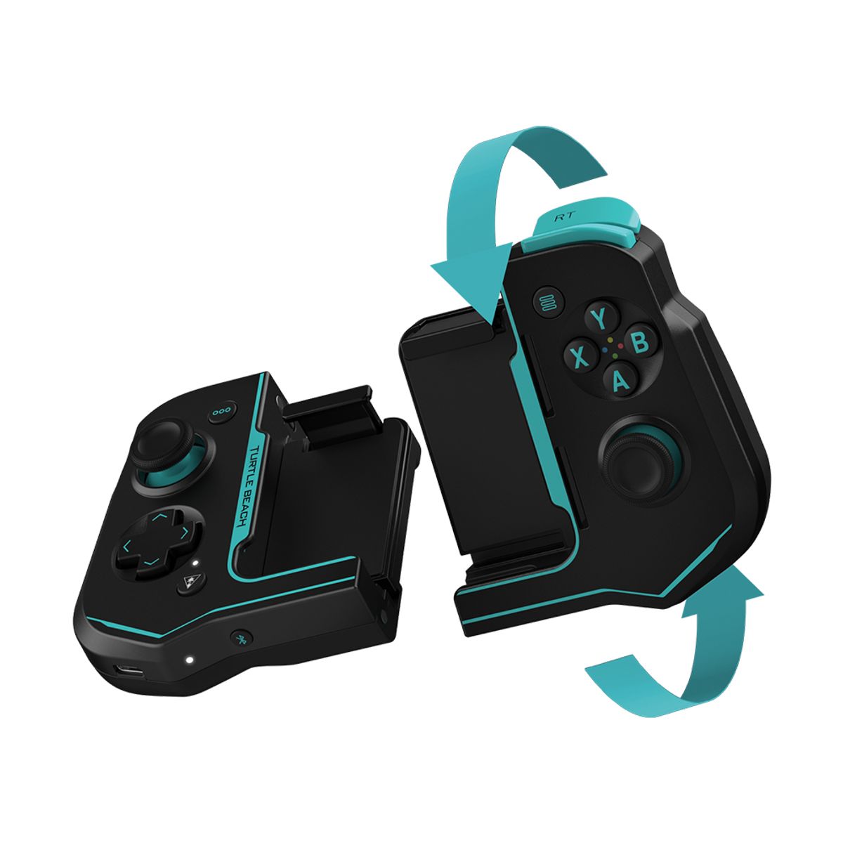 터틀비치(TURTLEBEACH) 아톰 Atom 무선 안드로이드 게임패드 (Black/Teal)