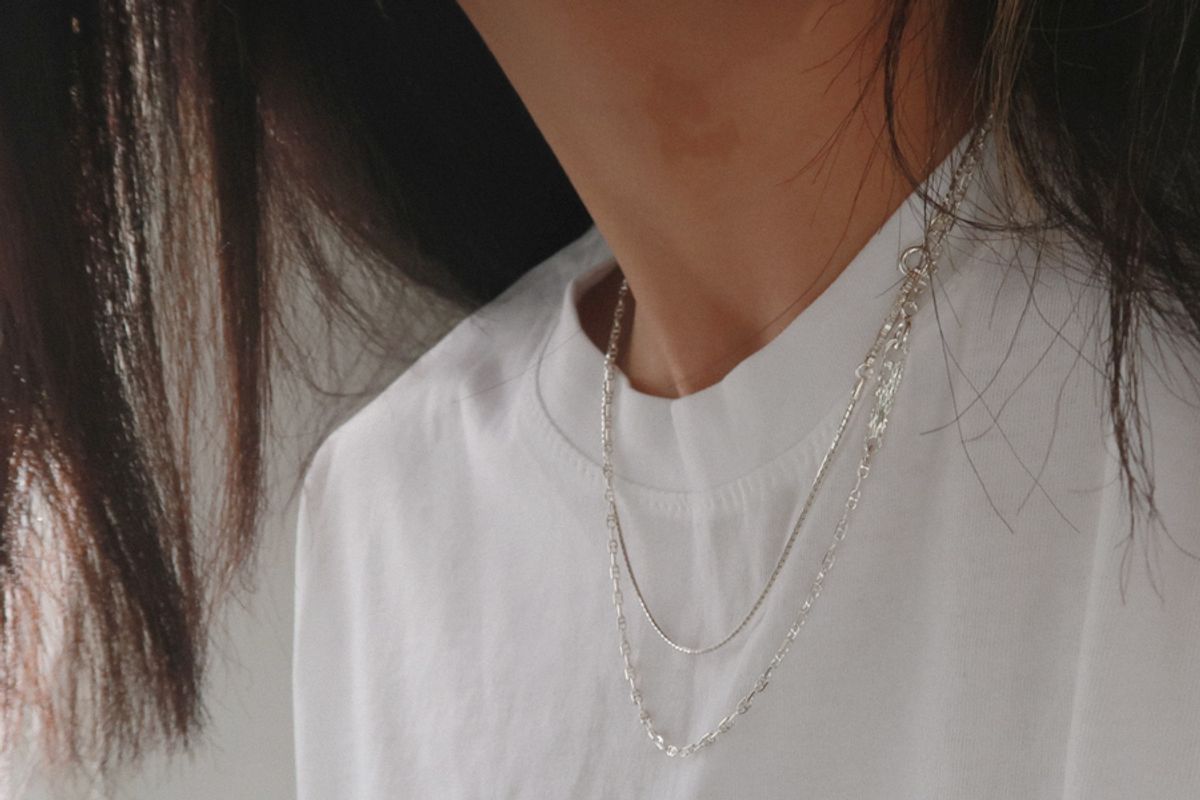 마호가니(MAHOGANI) CORRODE IV NECKLACE