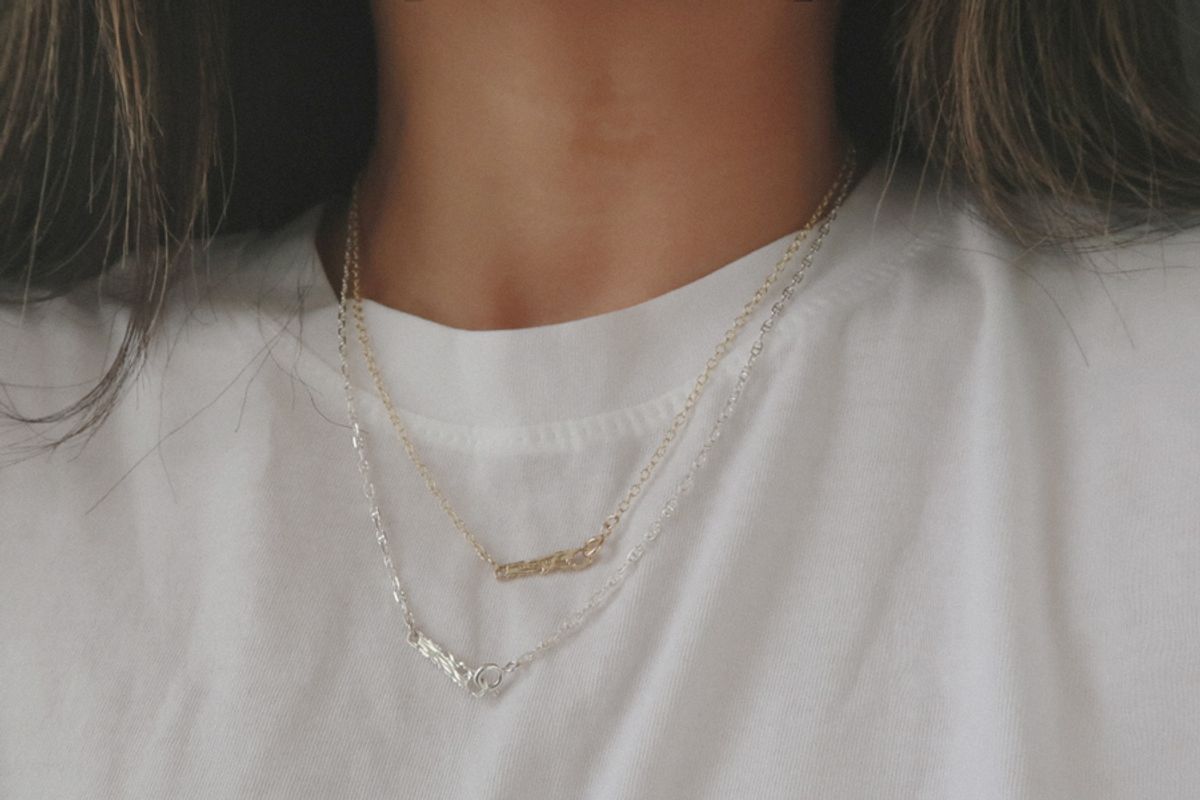 마호가니(MAHOGANI) CORRODE IV NECKLACE