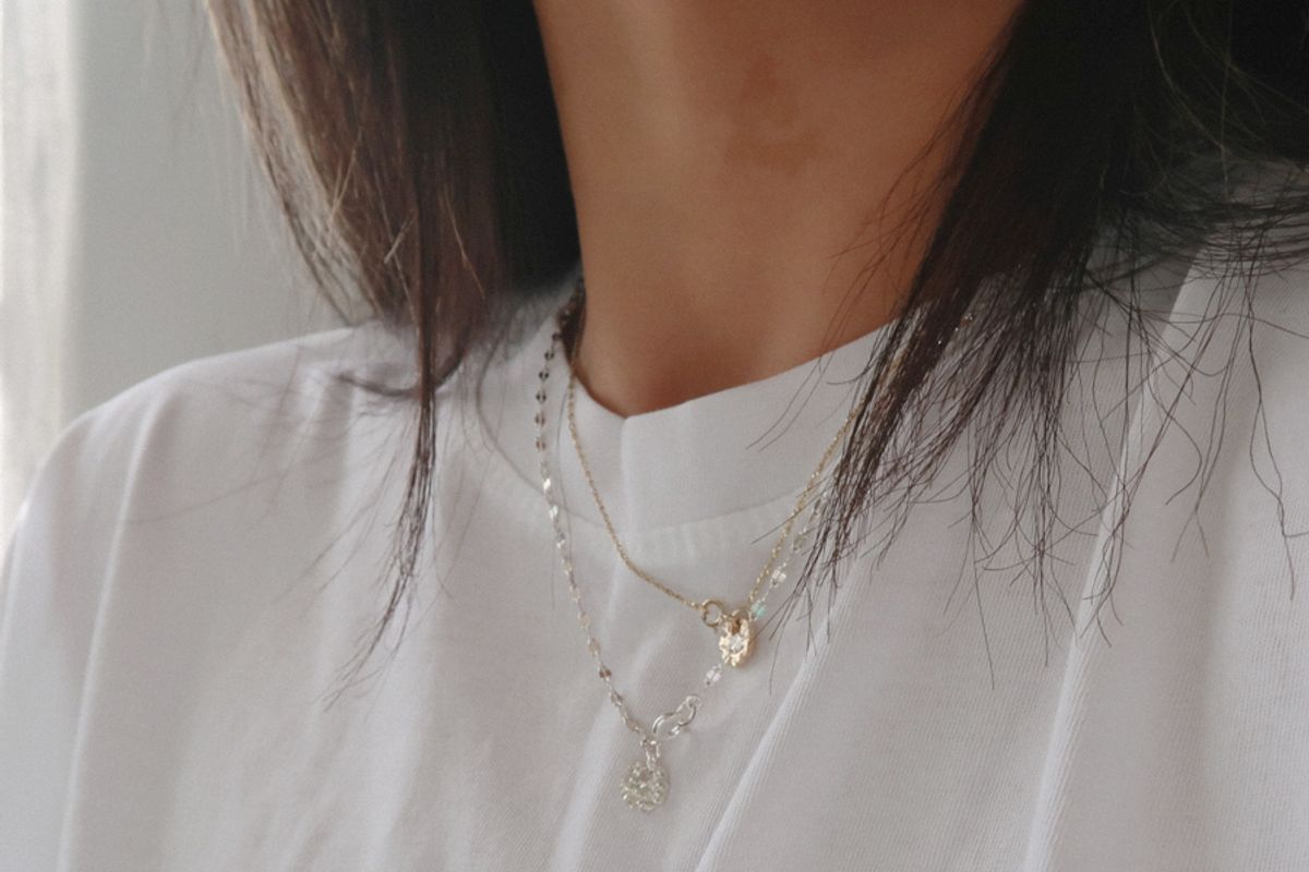 마호가니(MAHOGANI) CORRODE II NECKLACE