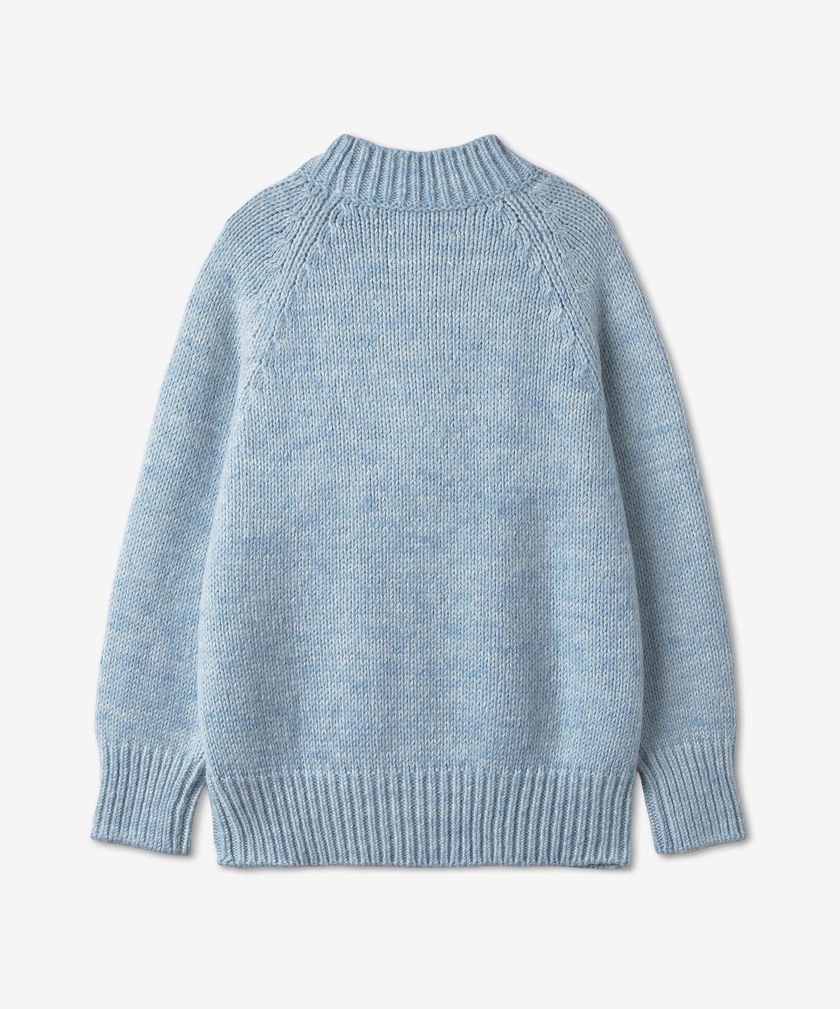메종 마르지엘라(MAISON MARGIELA) 백 스티치 보테니컬 니트 - 라이트 블루 / SI0GP0003S17802488M