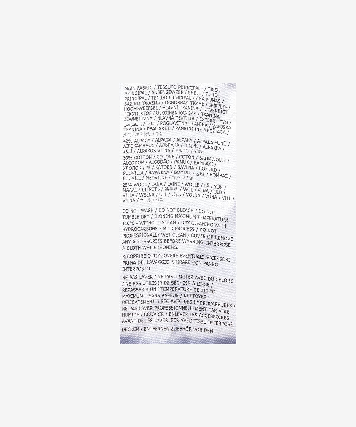 메종 마르지엘라(MAISON MARGIELA) 백 스티치 보테니컬 니트 - 라이트 블루 / SI0GP0003S17802488M