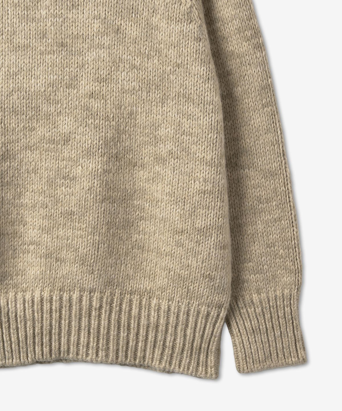 메종 마르지엘라(MAISON MARGIELA) 백 스티치 보테니컬 니트 - 밀리터리 그린 / SI0GP0003S17802736M