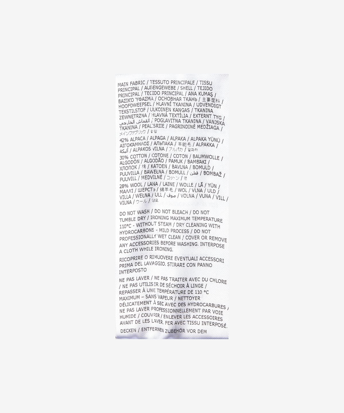 메종 마르지엘라(MAISON MARGIELA) 백 스티치 보테니컬 니트 - 밀리터리 그린 / SI0GP0003S17802736M