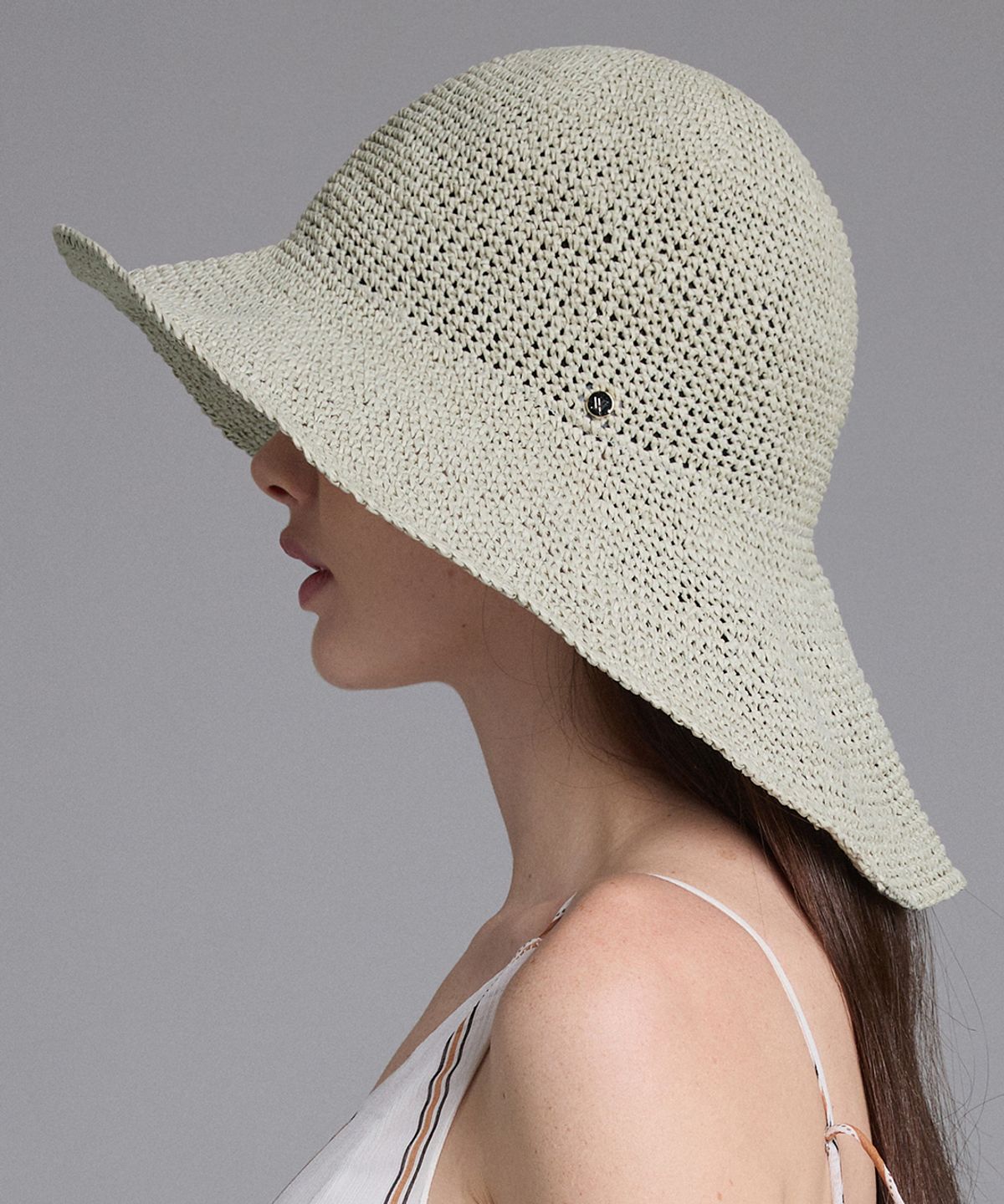 화이트샌즈(WHITE SANDS) 지사 언밸런스 플로피햇 로라 (2 colors)