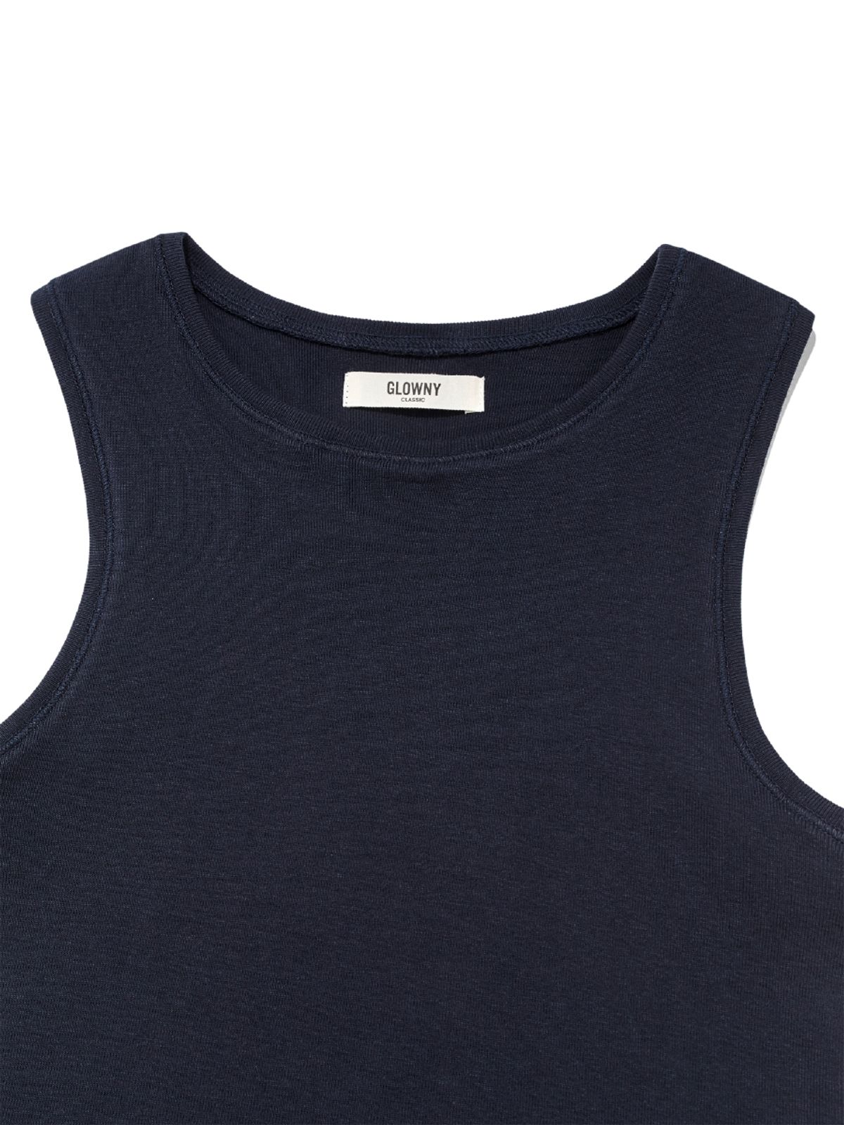 글로니(GLOWNY) G CLASSIC SLEEVELESS (NAVY)