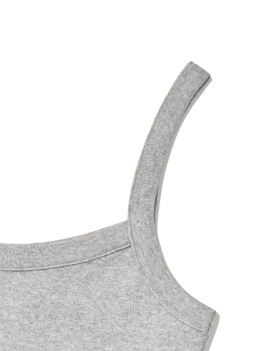 MUSINSA | GLOWNY G CLASSIC TANK DRESS (GRAY)