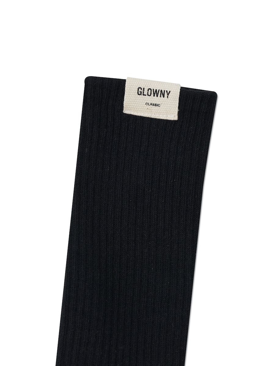 MUSINSA公式 | GLOWNY EVERYDAY G SOCKS 2.0 (BLACK)