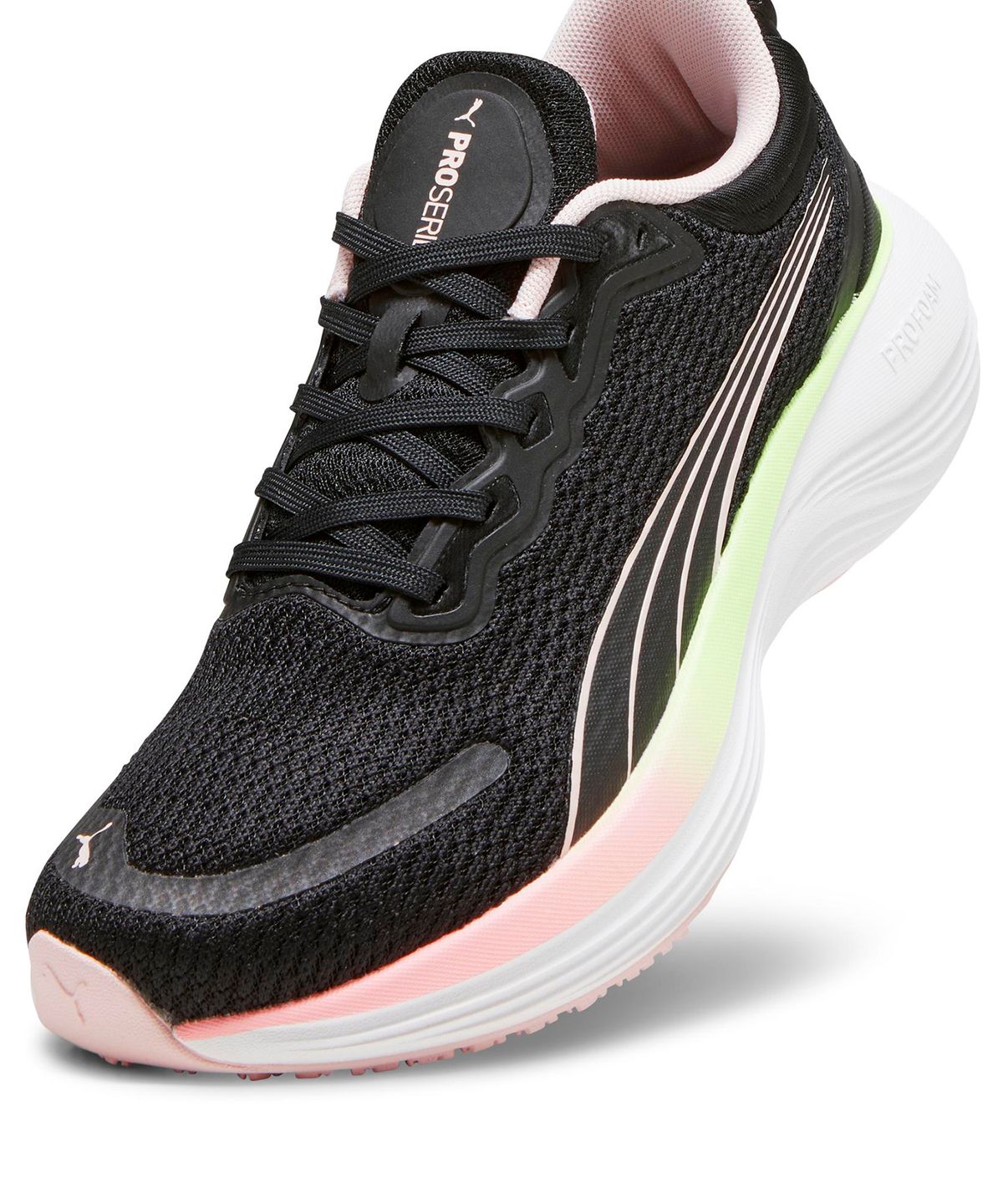 푸마(PUMA) 신드 프로 - 블랙:핑크:그린:화이트 / 378776-06