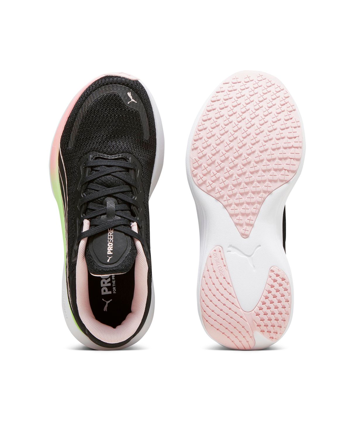 푸마(PUMA) 신드 프로 - 블랙:핑크:그린:화이트 / 378776-06