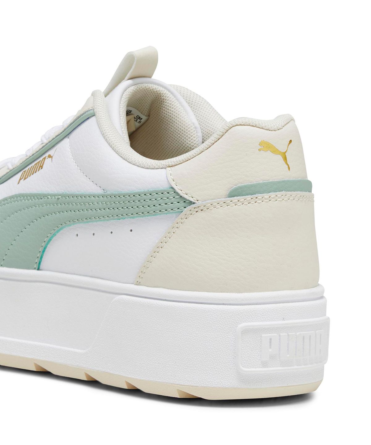 푸마(PUMA) 카르멘 레불레 - 화이트:그린:샌드 / 387212-16
