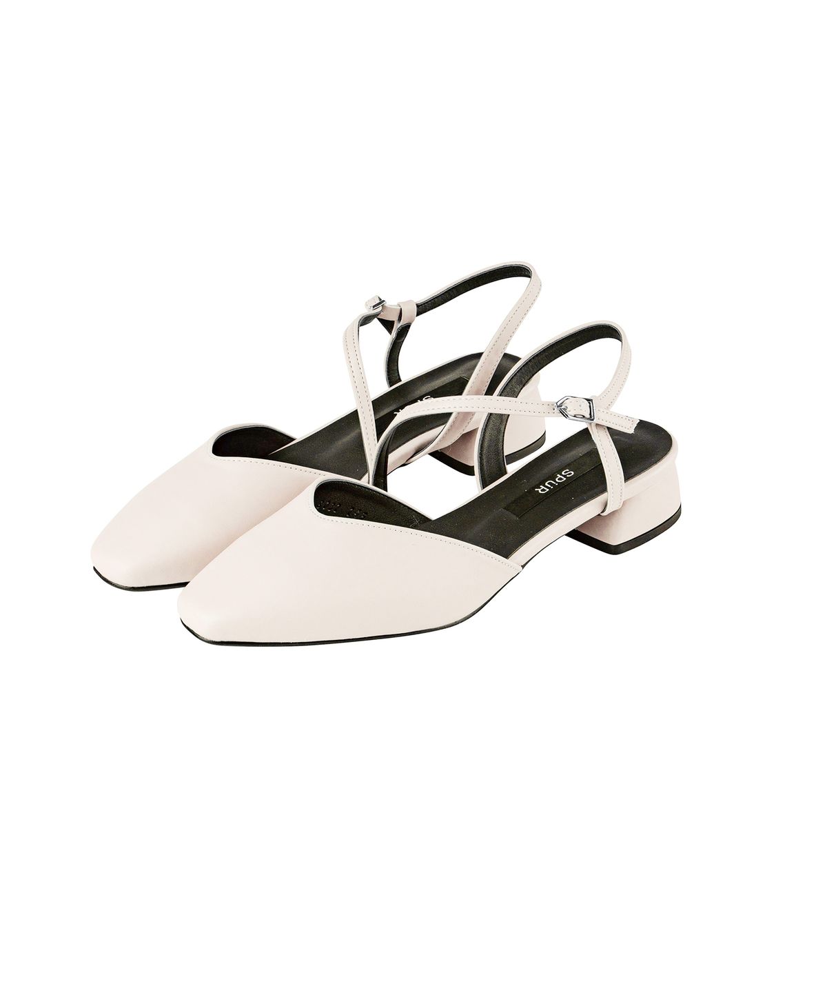 스퍼(SPUR) Ritzy v-cut slingback -SS8032 (4color) 스트랩 슬링백