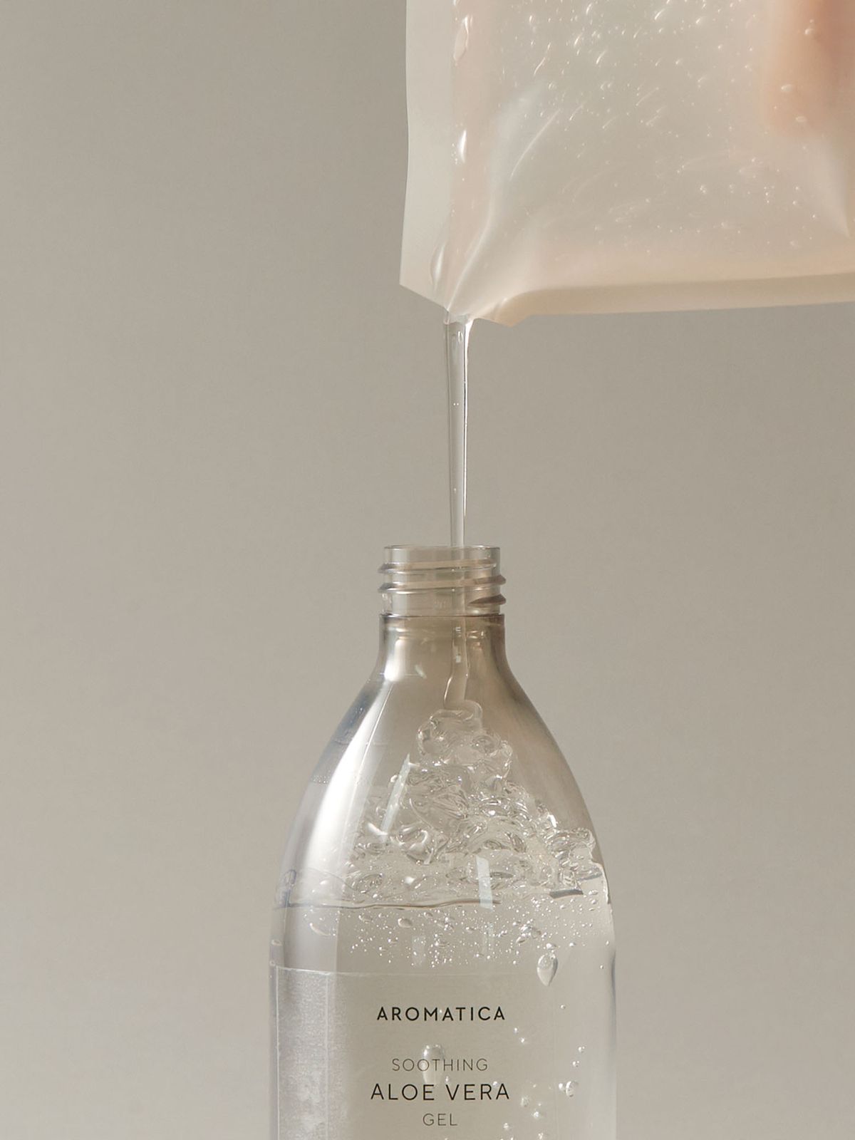 아로마티카(AROMATICA) 수딩 알로에 베라 젤 500ml (리필)