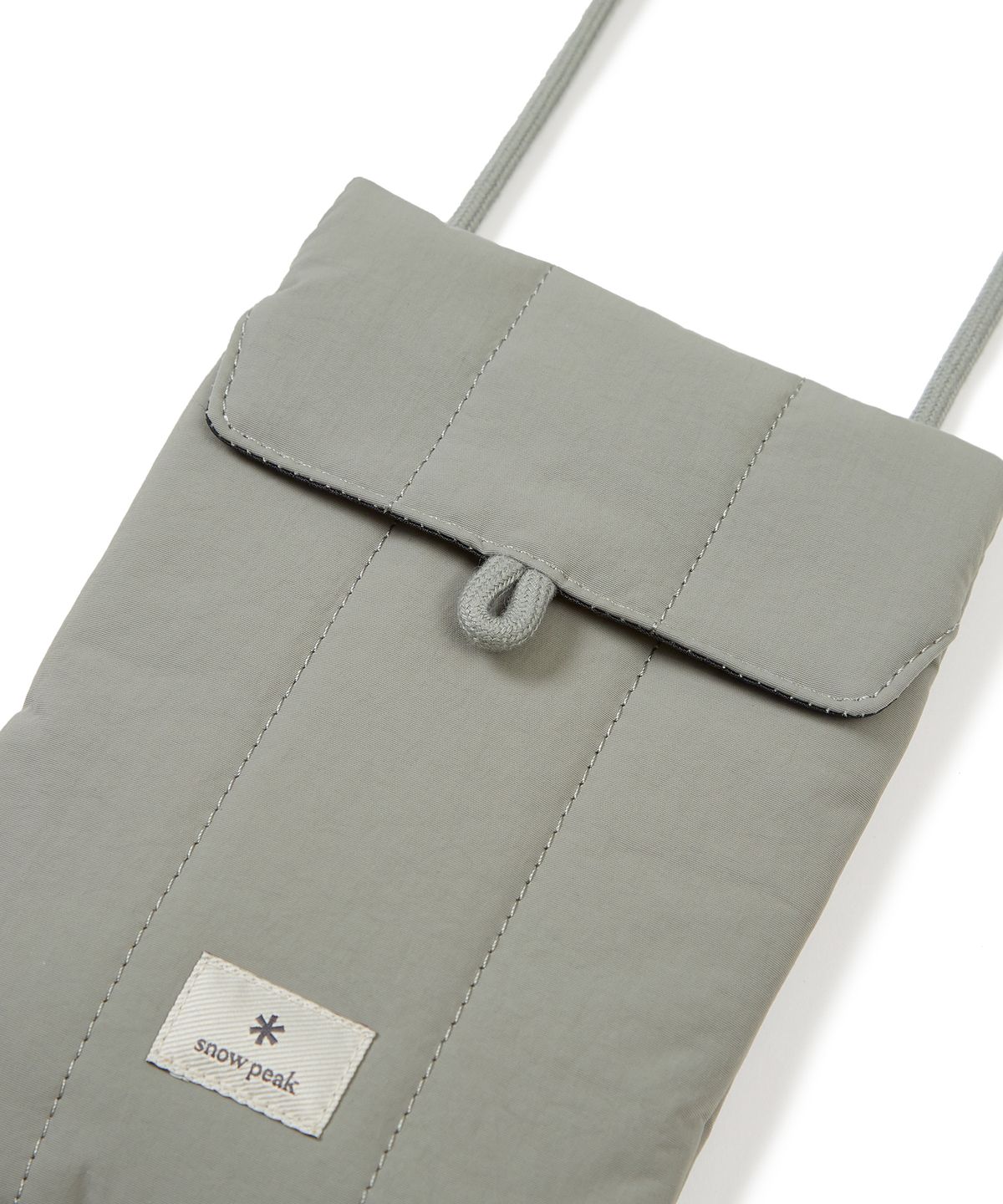 스노우피크 어패럴(SNOWPEAK APPAREL) 미니 크로스백 Light Khaki (S23FUCCB24)