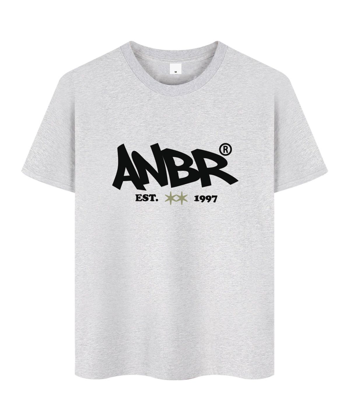 어뉴브로스(ANEWBROS) 포인트스타 오버핏 반팔티셔츠 10 Color [ANSE_9603]