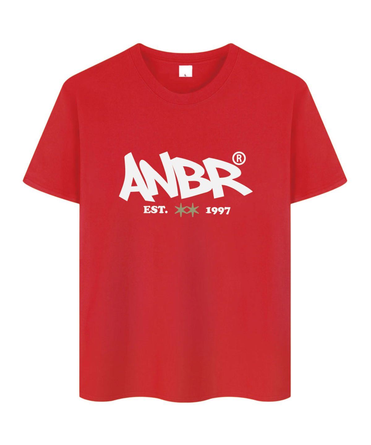 어뉴브로스(ANEWBROS) 포인트스타 오버핏 반팔티셔츠 10 Color [ANSE_9603]