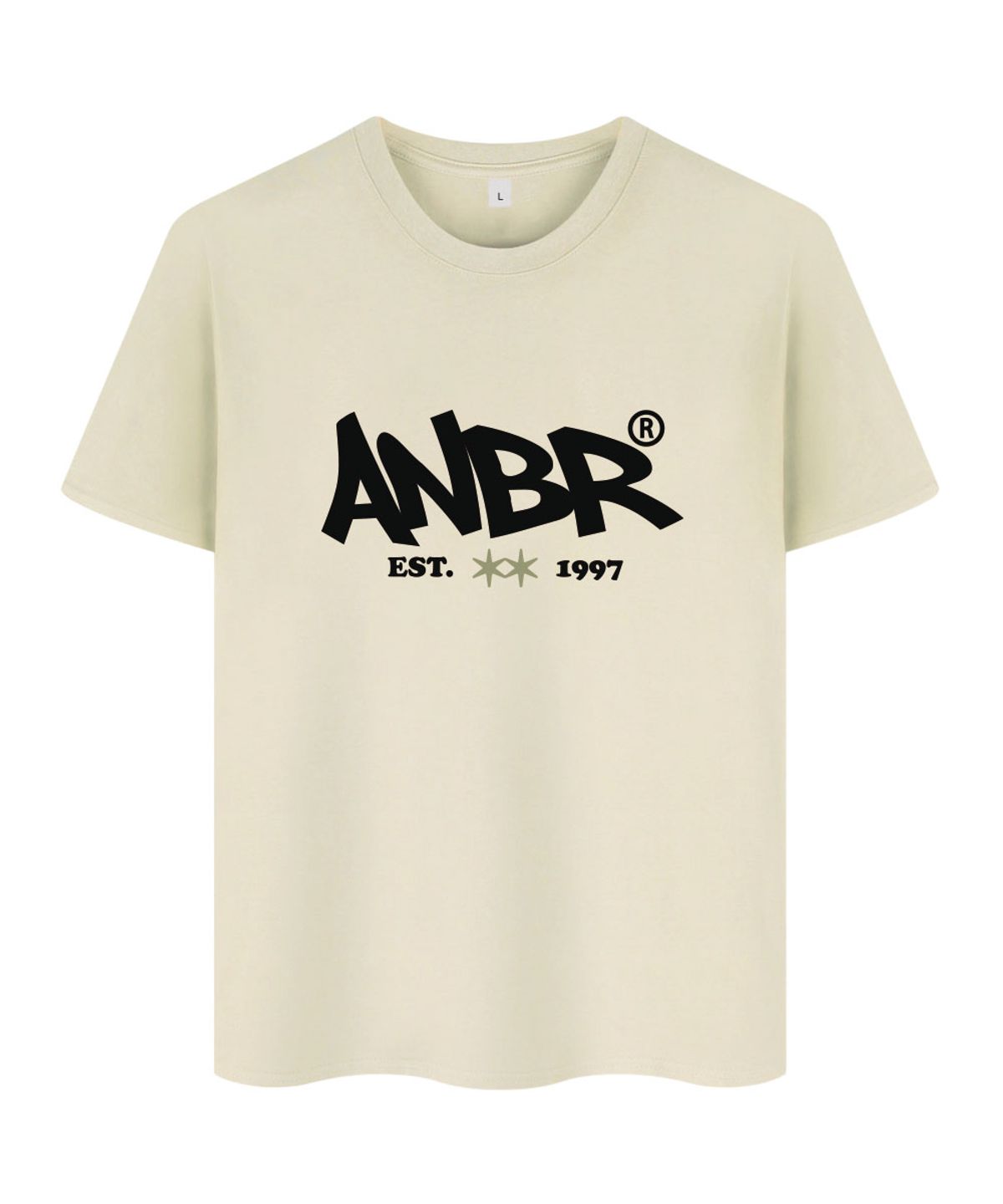어뉴브로스(ANEWBROS) 포인트스타 오버핏 반팔티셔츠 10 Color [ANSE_9603]
