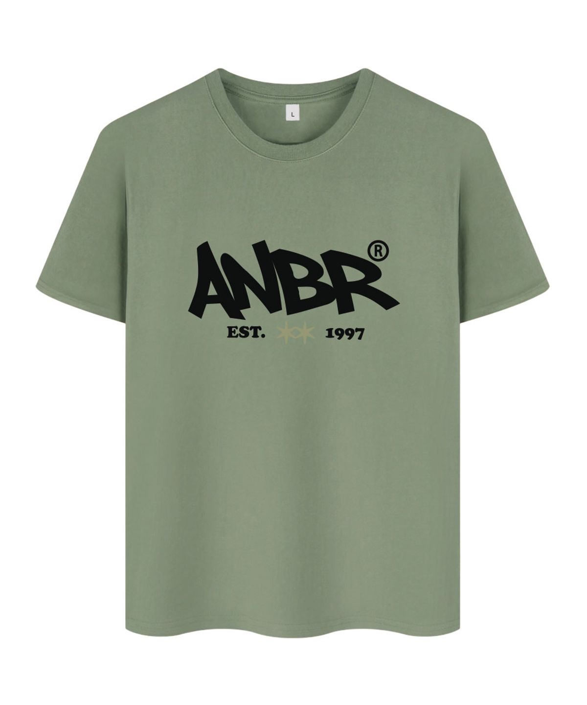 어뉴브로스(ANEWBROS) 포인트스타 오버핏 반팔티셔츠 10 Color [ANSE_9603]