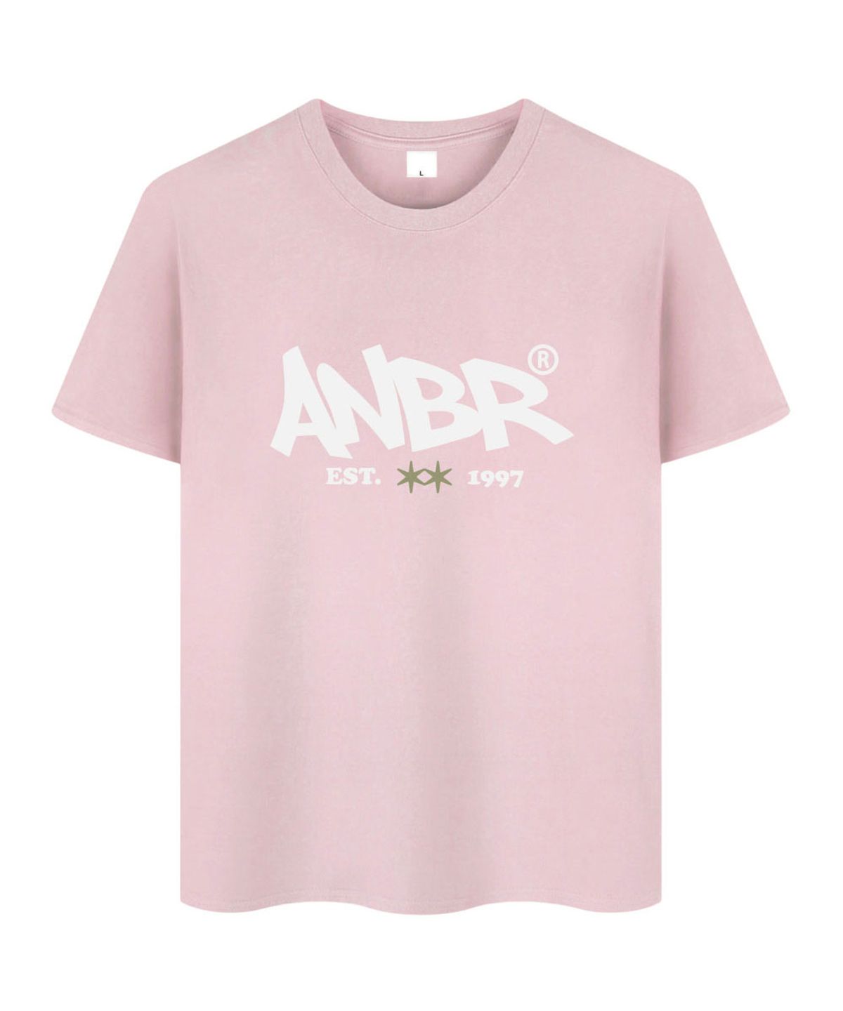 어뉴브로스(ANEWBROS) 포인트스타 오버핏 반팔티셔츠 10 Color [ANSE_9603]