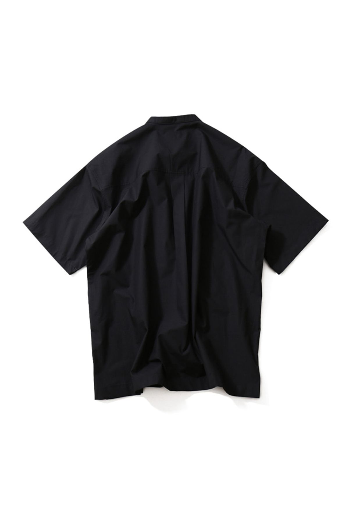 홀리선(HORLISUN) Success Extra Typewriter Short Sleeve Shirts Navy