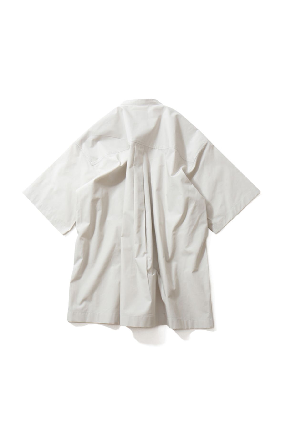 홀리선(HORLISUN) Success Extra Typewriter Short Sleeve Shirts Light Beige