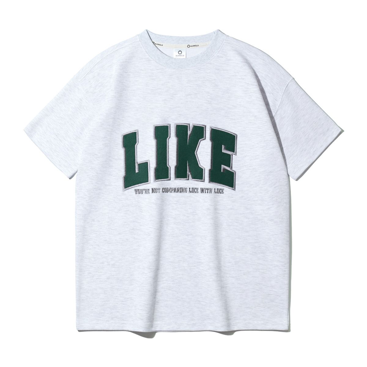 앨빈클로 주니어(ALVINCLO JUNIOR) LIKE 반팔 맨투맨 J23738 4컬러
