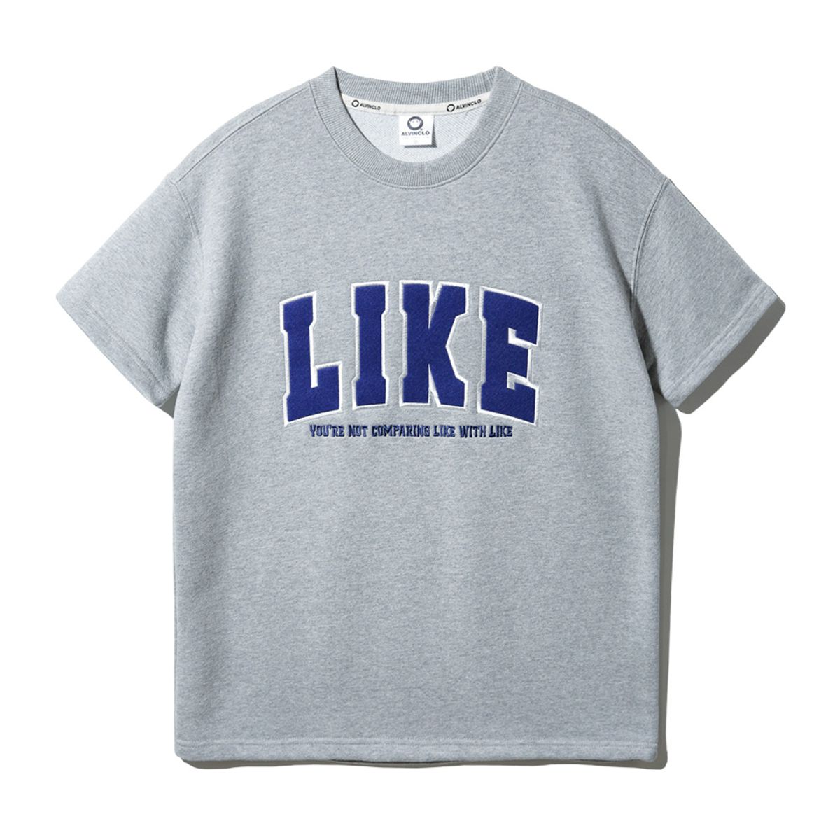 앨빈클로 주니어(ALVINCLO JUNIOR) LIKE 반팔 맨투맨 J23738 4컬러