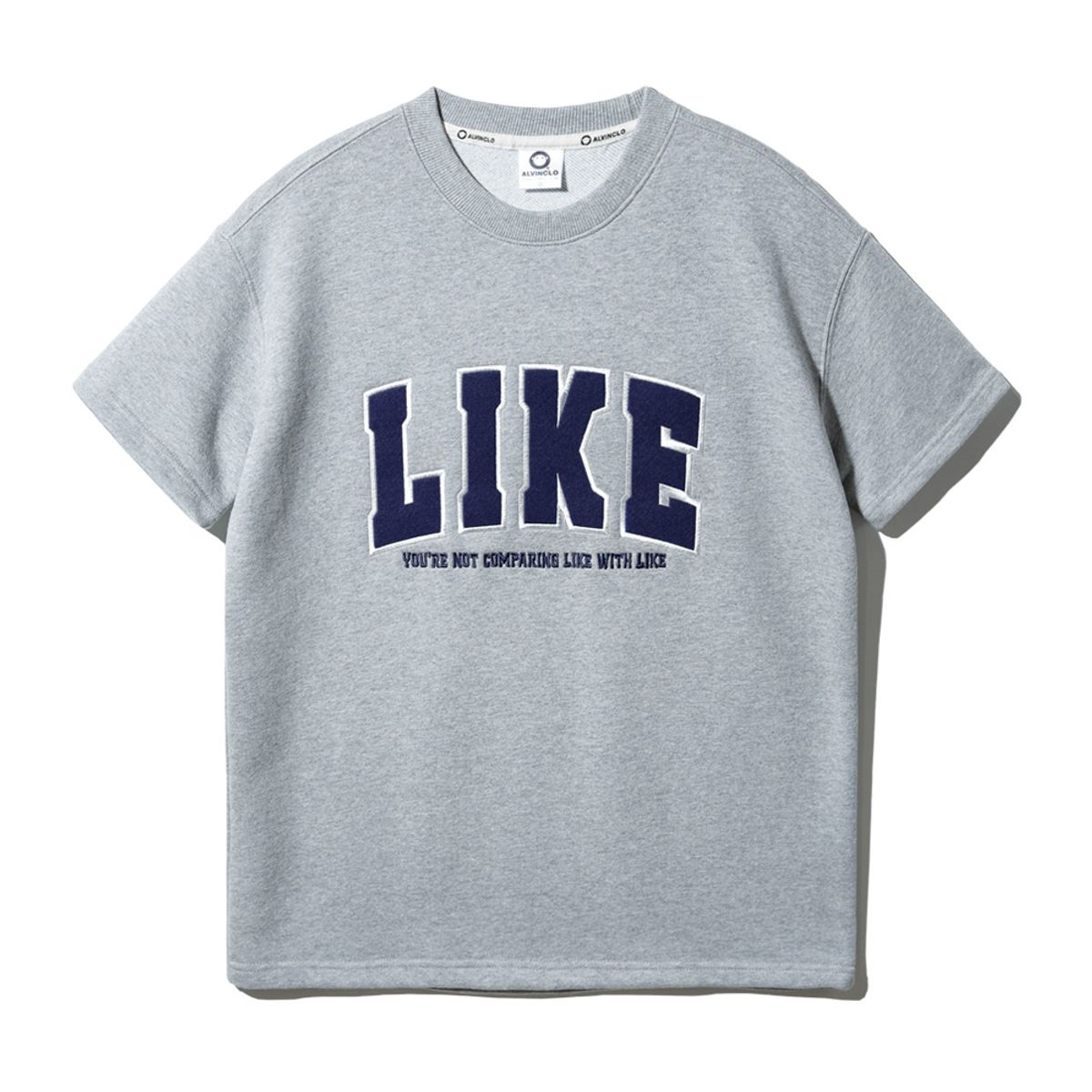 앨빈클로 주니어(ALVINCLO JUNIOR) LIKE 반팔 맨투맨 J23738 4컬러