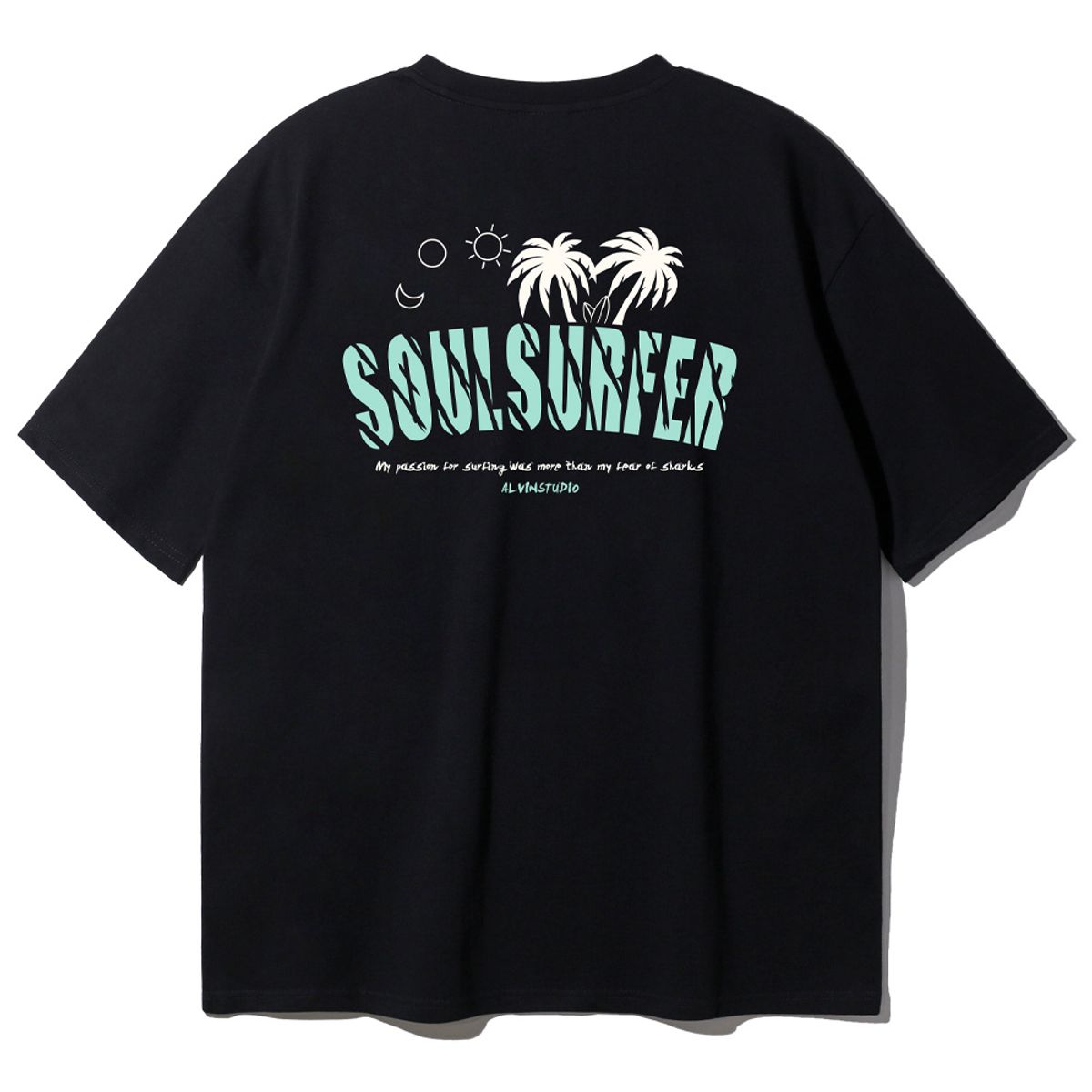 앨빈클로 주니어(ALVINCLO JUNIOR) 야자수 SOUL SURFER 반팔 티셔츠 J24872 3컬러
