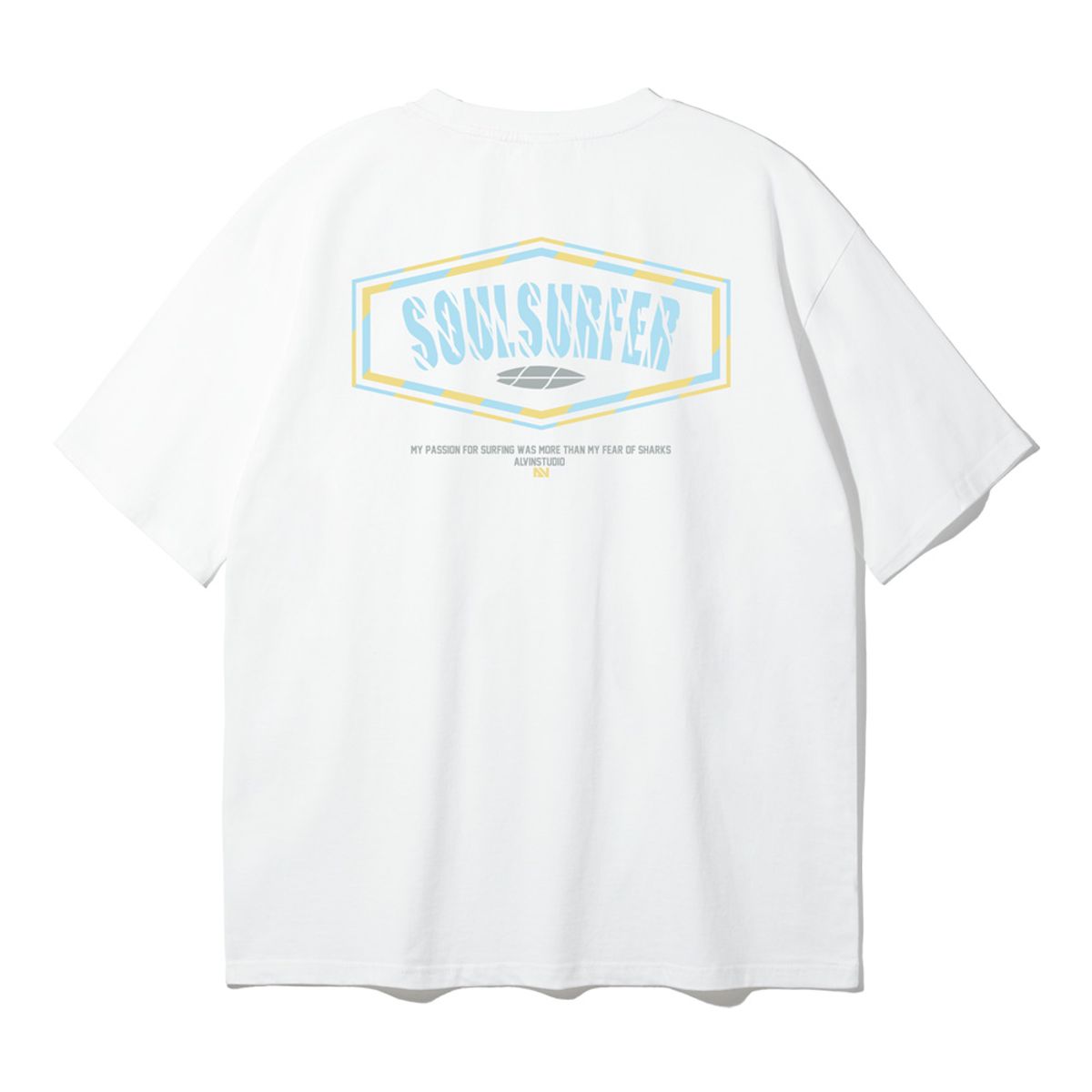 앨빈클로 주니어(ALVINCLO JUNIOR) SOUL SURFER 반팔 티셔츠 J24870 4컬러