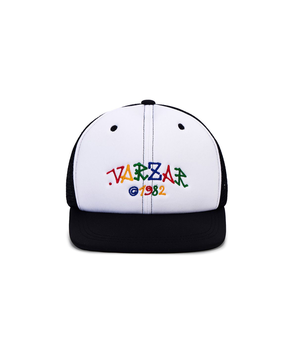 바잘(VARZAR) 팜트리 로고 오디너리 메쉬캡 블랙