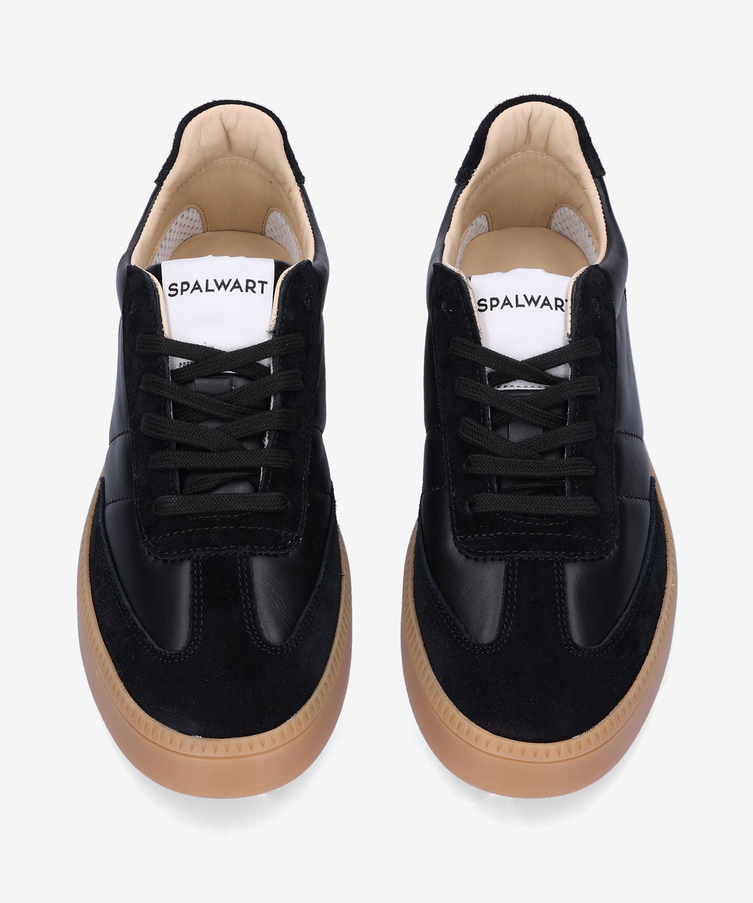 スニーカー SPALWART SS23 SMASH LOW SNEAKER (3053950_0005) MUSINSA | SPALWART Smash Low Suede Sneakers - Black