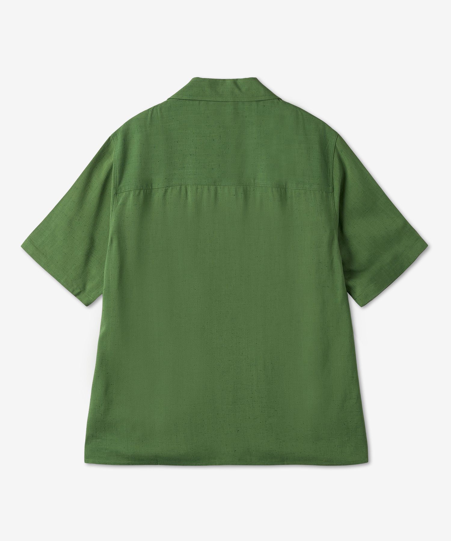 ★★AMI PARIS★★ Camp Kara Shirt Evergreen HSH203VI0003311 MUSINSA | AMI Camp Collar Shirt - Ever Green / HSH203VI0003311