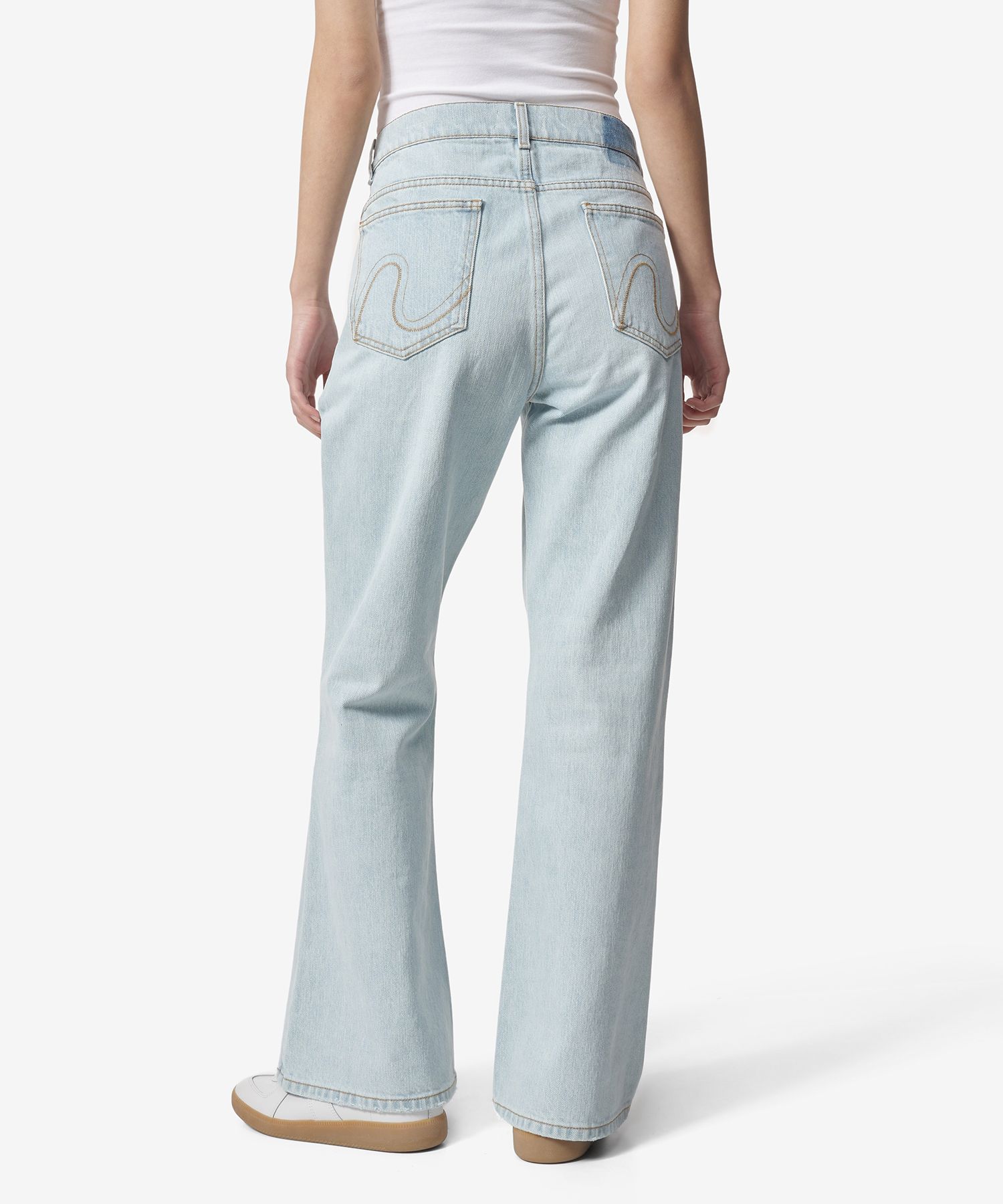 パンツ ERL denim ERL: ブルー Indiana Skate デニム ショートパンツ | SSENSE 日本