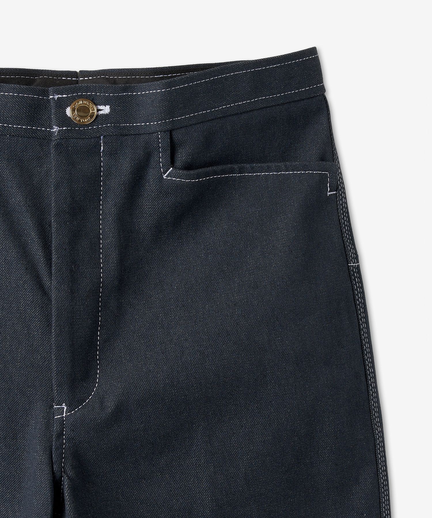 Thom Browne MJS281AJ0199415 関税送料込 MUSINSA | THOM BROWNE Selvage Track Stitch Backstrap Denim