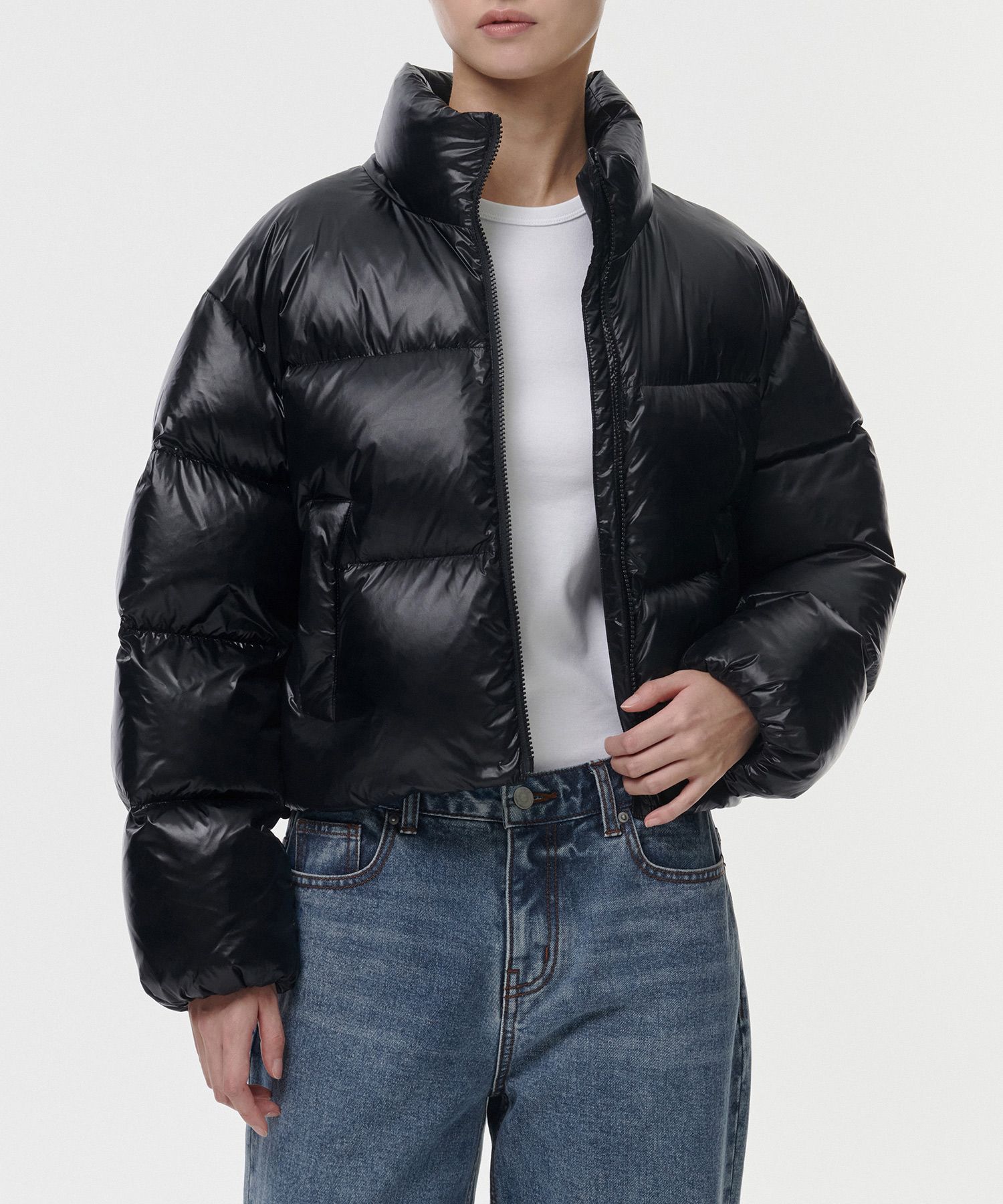 ★IVE着用★【 JEANS】★GLOSSY PUFFER DOWN★正規品★ MUSINSA公式 | MUSINSA STANDARD WOMAN Women's Glossy Down