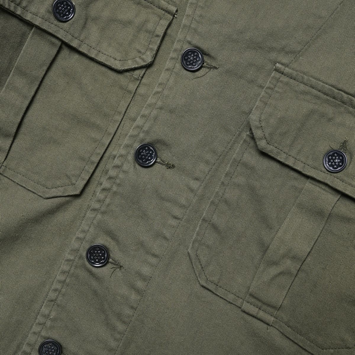와이엠씨엘케이와이(YMCL KY) USMC M-41 HBT Short Jacket - Olive