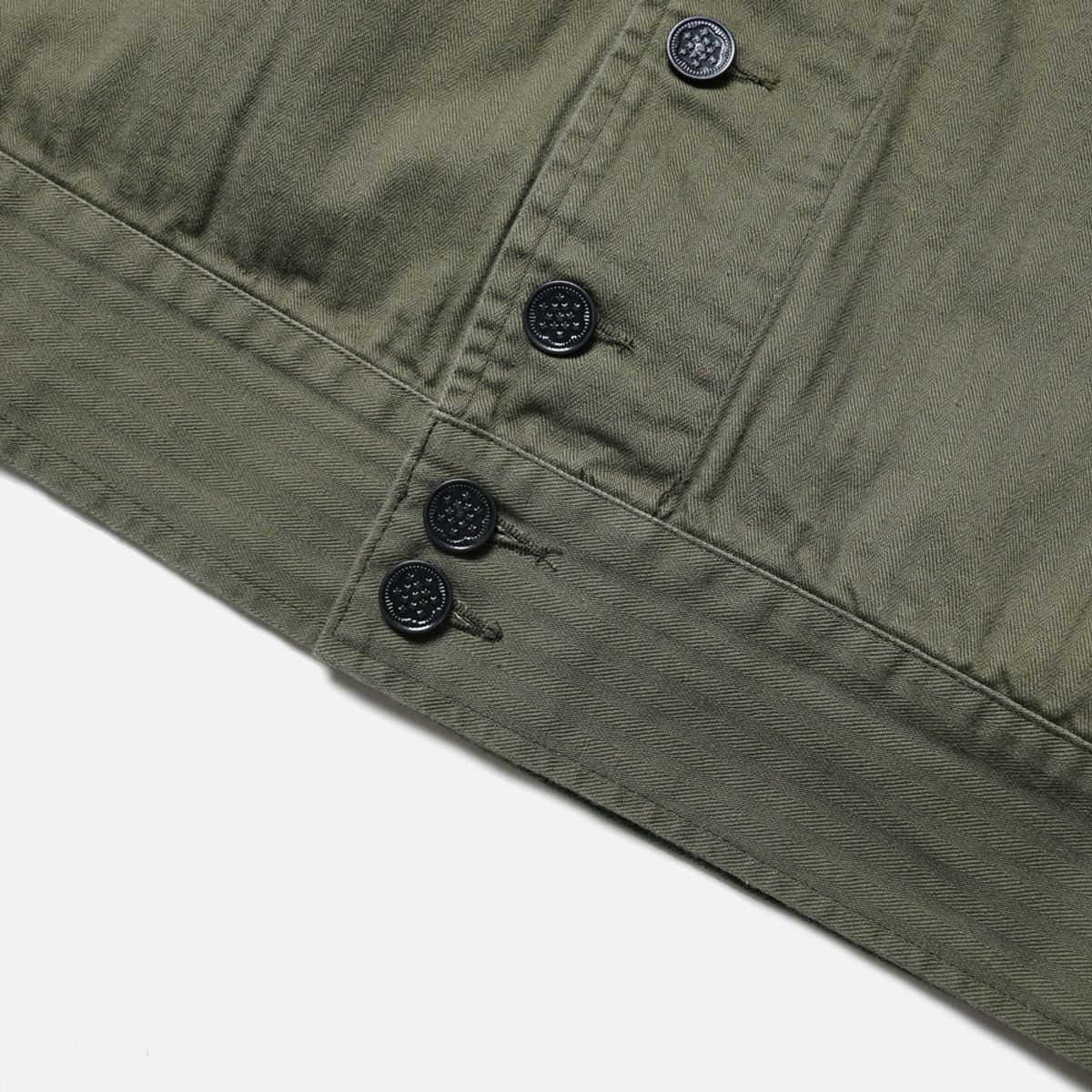 와이엠씨엘케이와이(YMCL KY) USMC M-41 HBT Short Jacket - Olive