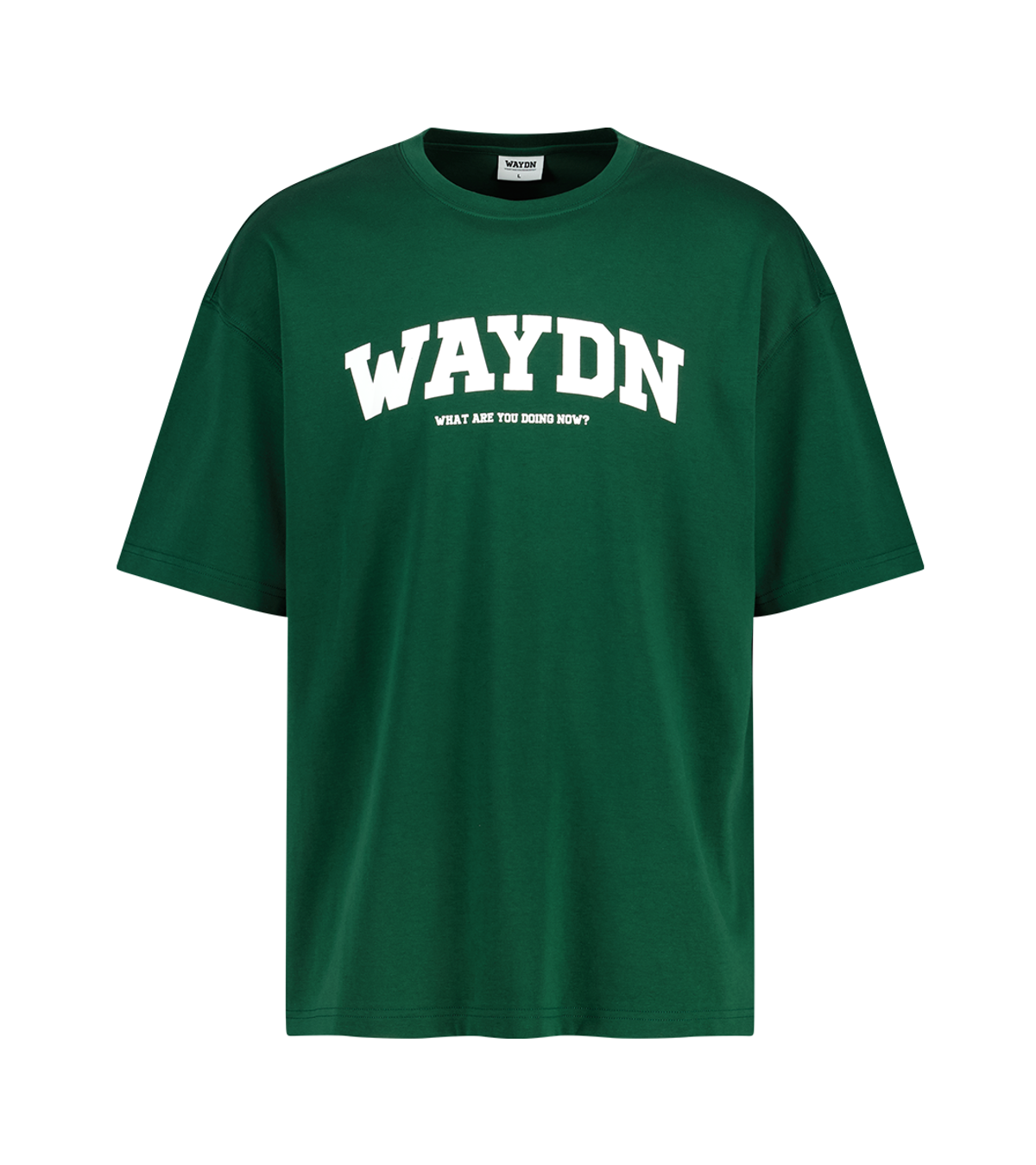 웨이든(WAYDN) [WAYDN][3PACK]라운딩 로고 오버핏 반팔