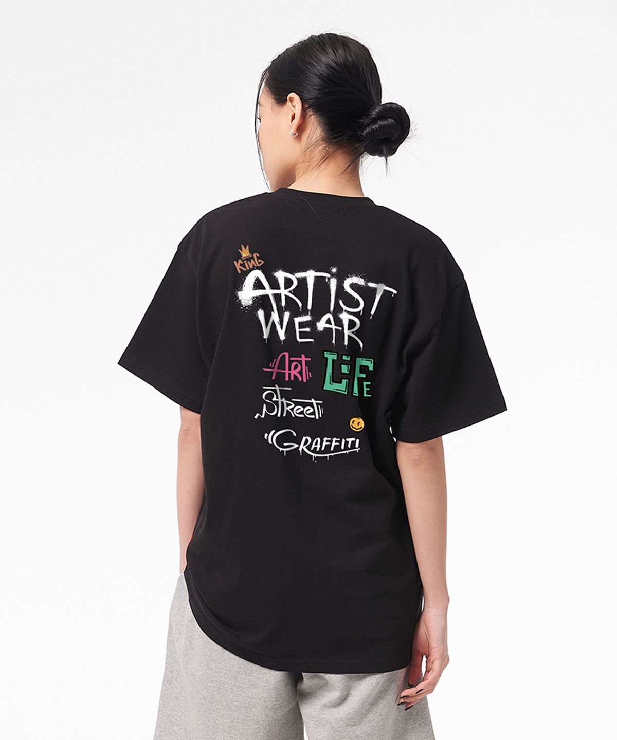 아티스트웨어(ARTISTWEAR) [ATW] 스트릿라이프 티셔츠